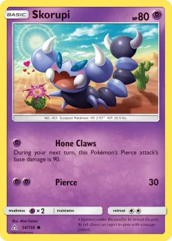 Skorupi #54/156 · Pokémon