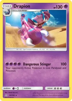 Drapion #55/156 · Pokémon