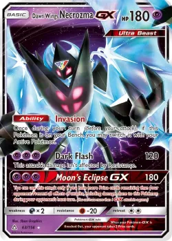 Dawn Wings Necrozma-GX #63/156 · Pokémon