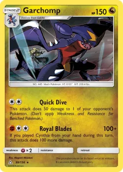 Garchomp #99/156 · Pokémon