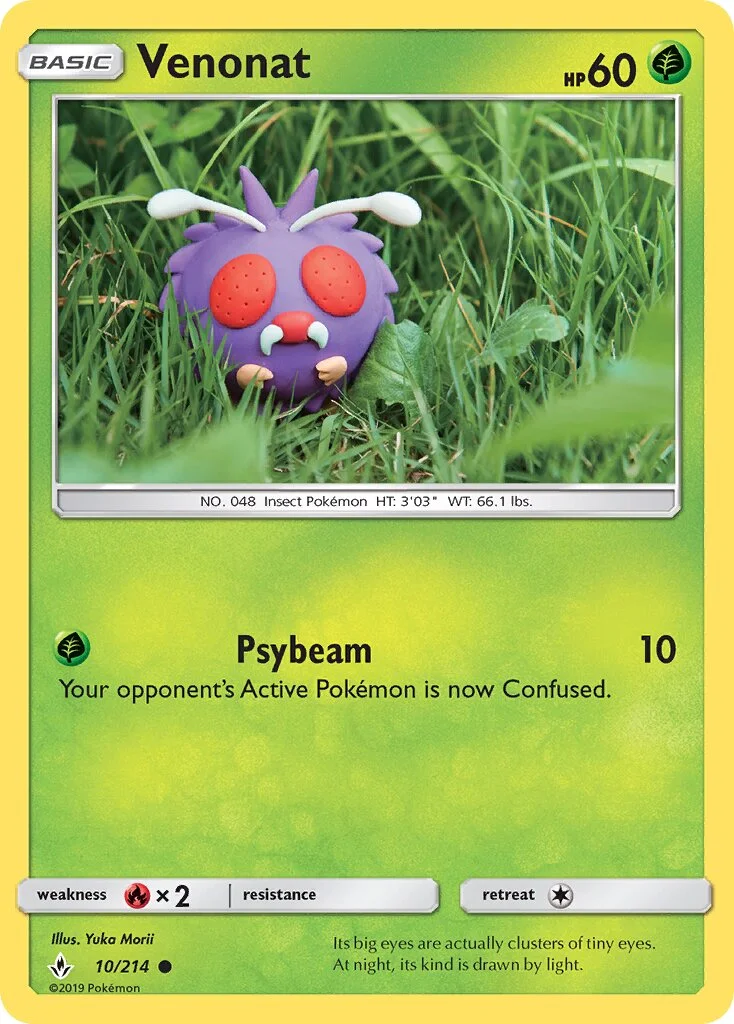 Venonat 「UNB 10/214」「EN」