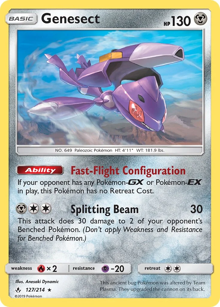 Genesect 「UNB 127/214」「EN」