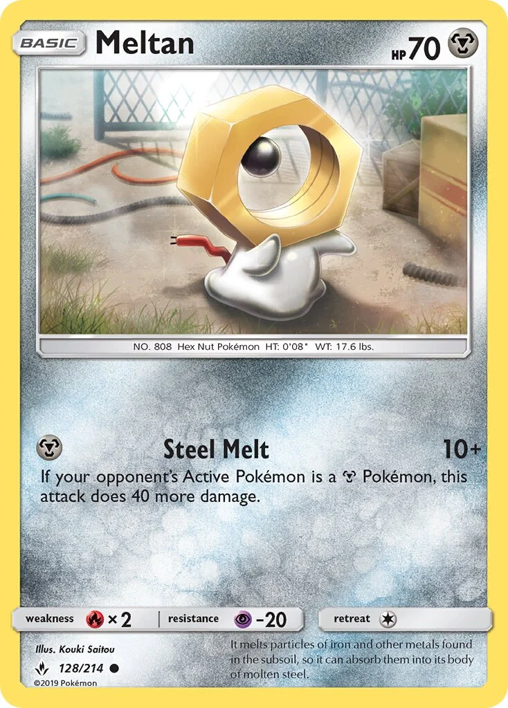 Meltan 「UNB 128/214」「EN」