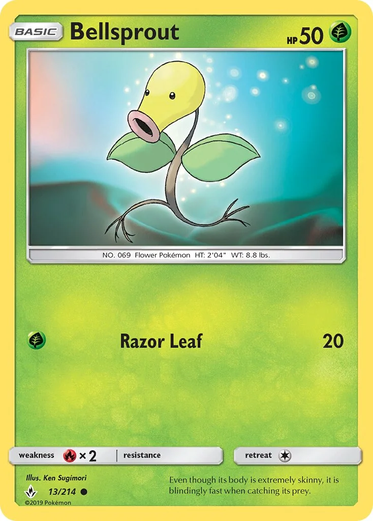 Bellsprout 「UNB 13/214」「EN」