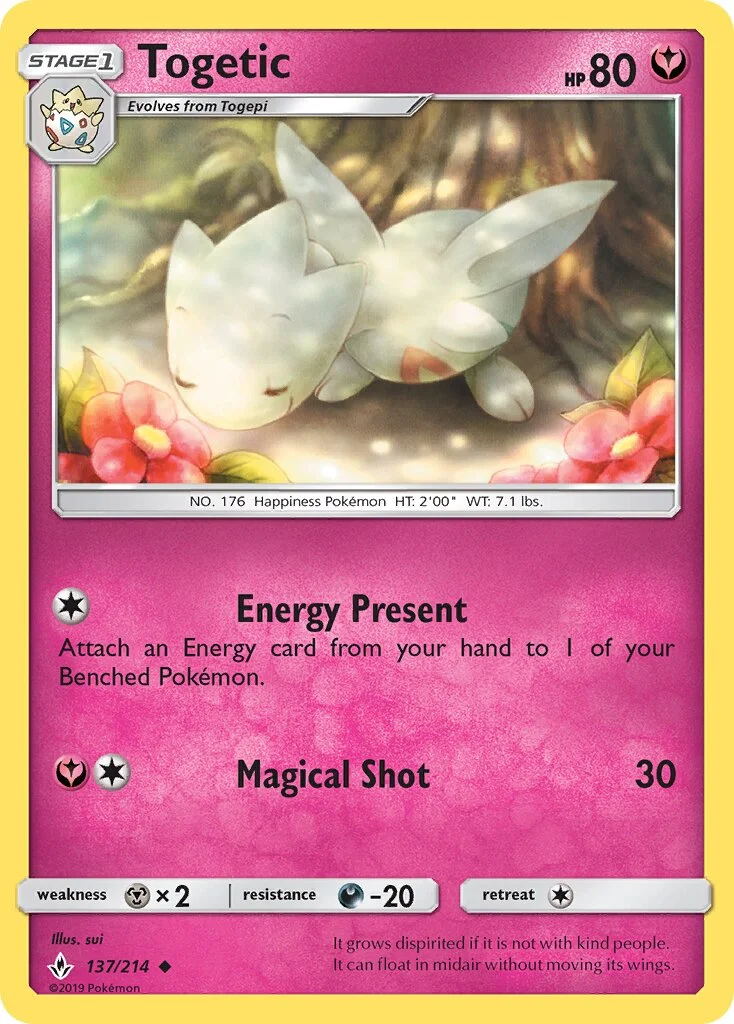 Togetic 「UNB 137/214」「EN」