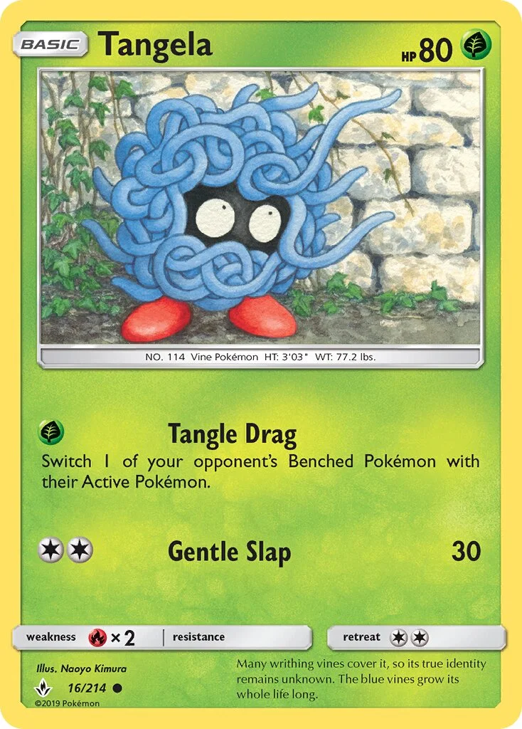 Tangela 「UNB 16/214」「EN」