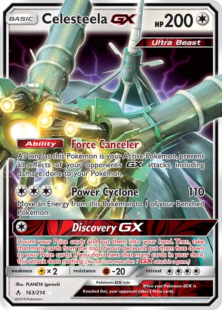 Celesteela-GX 「UNB 163/214」「EN」