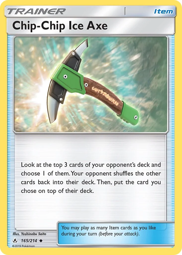 Chip-Chip Ice Axe 「UNB 165/214」「EN」