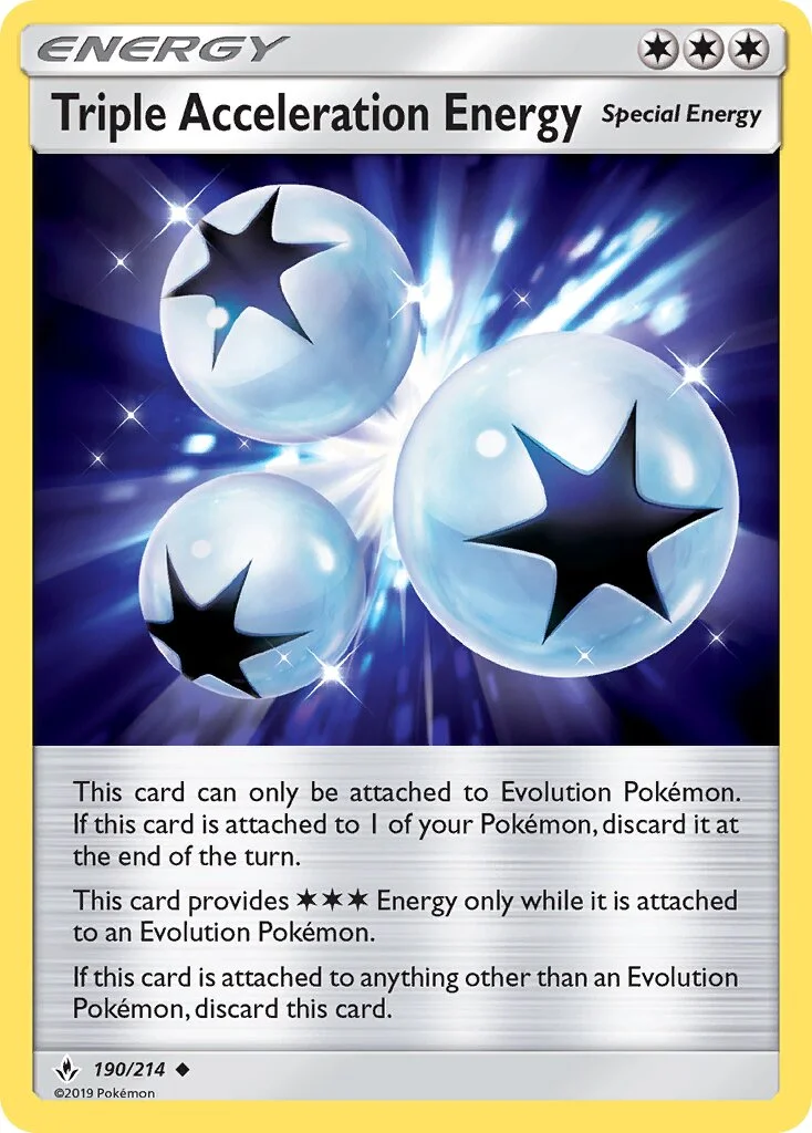 Triple Acceleration Energy 「UNB 190/214」「EN」