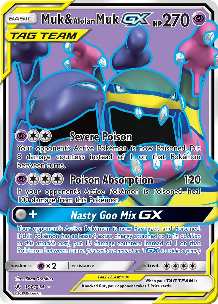 Muk & Alolan Muk-GX 「UNB 196/214」「EN」