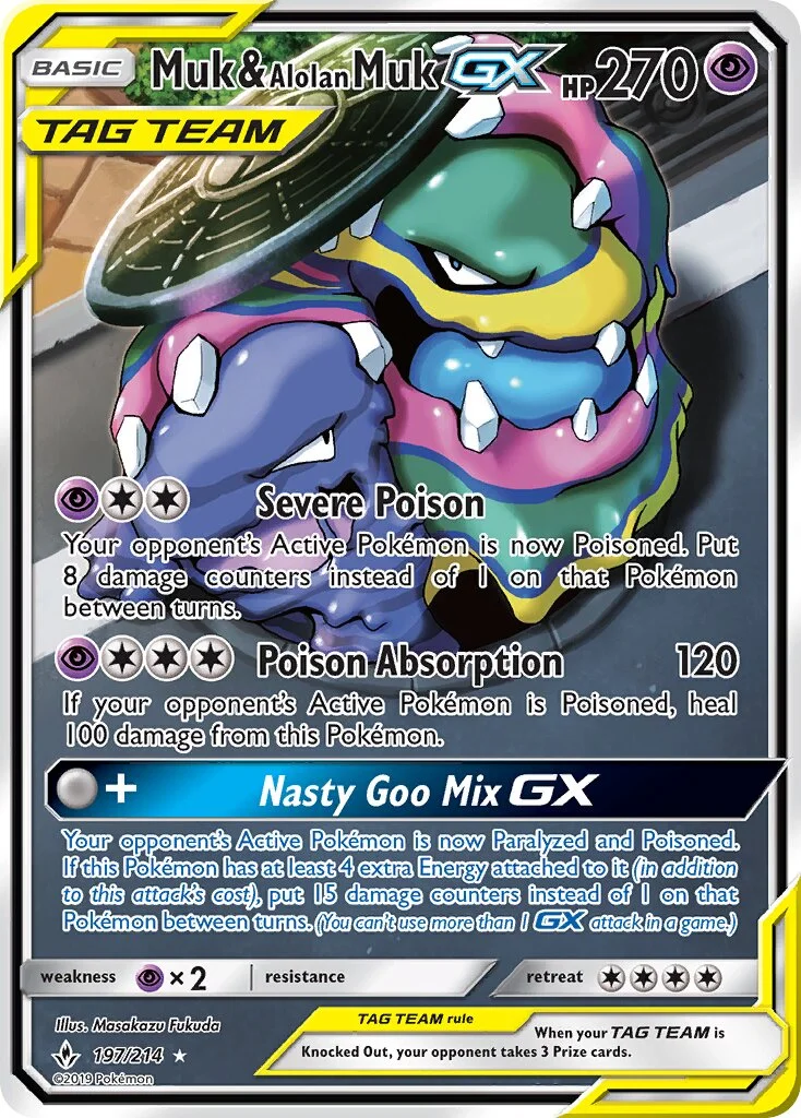 Muk & Alolan Muk-GX 「UNB 197/214」「EN」