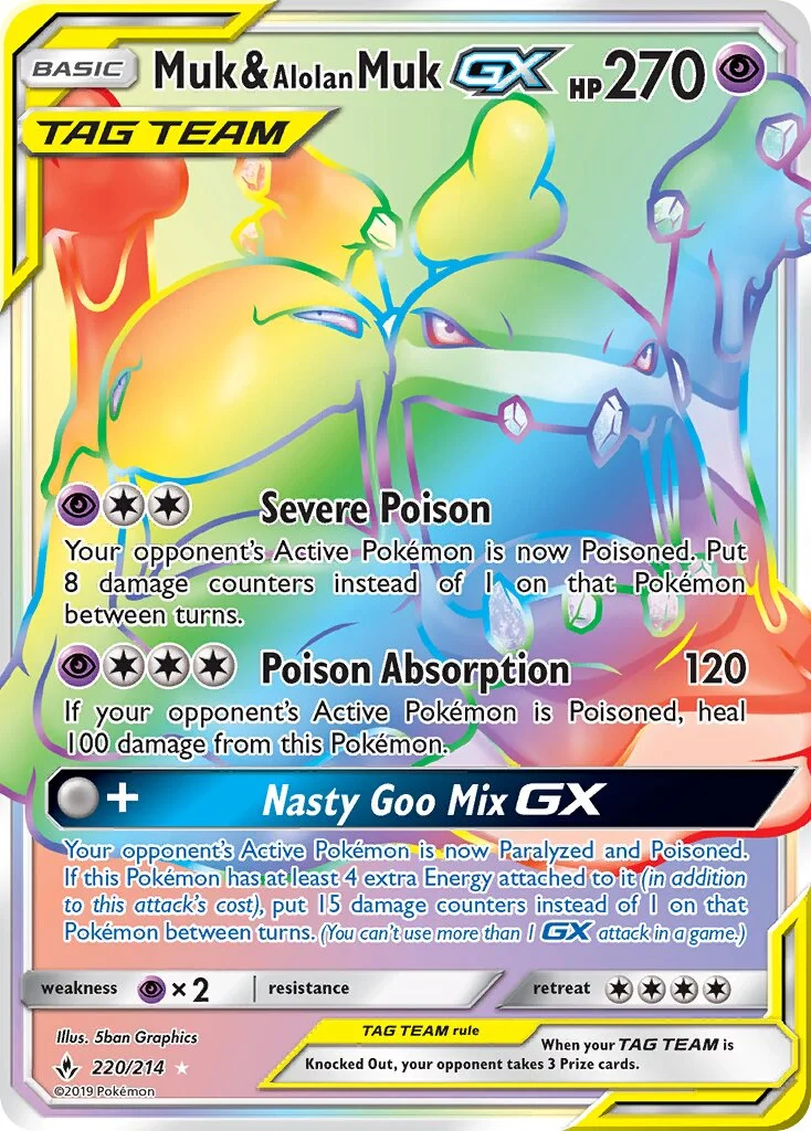 Muk & Alolan Muk-GX 「UNB 220/214」「EN」