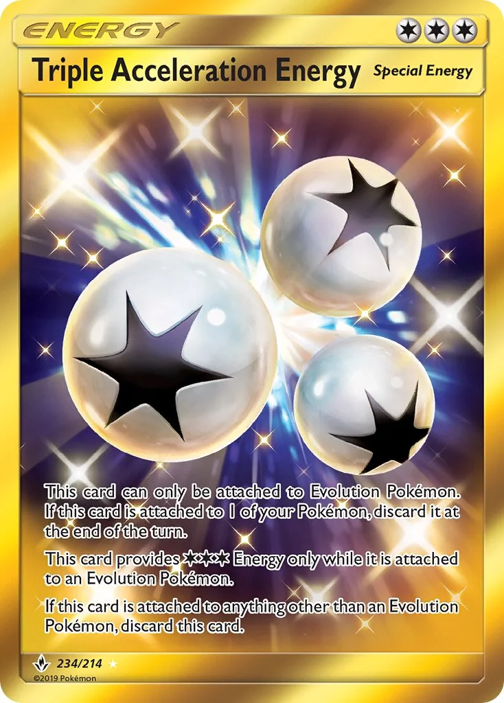 Triple Acceleration Energy 「UNB 234/214」「EN」
