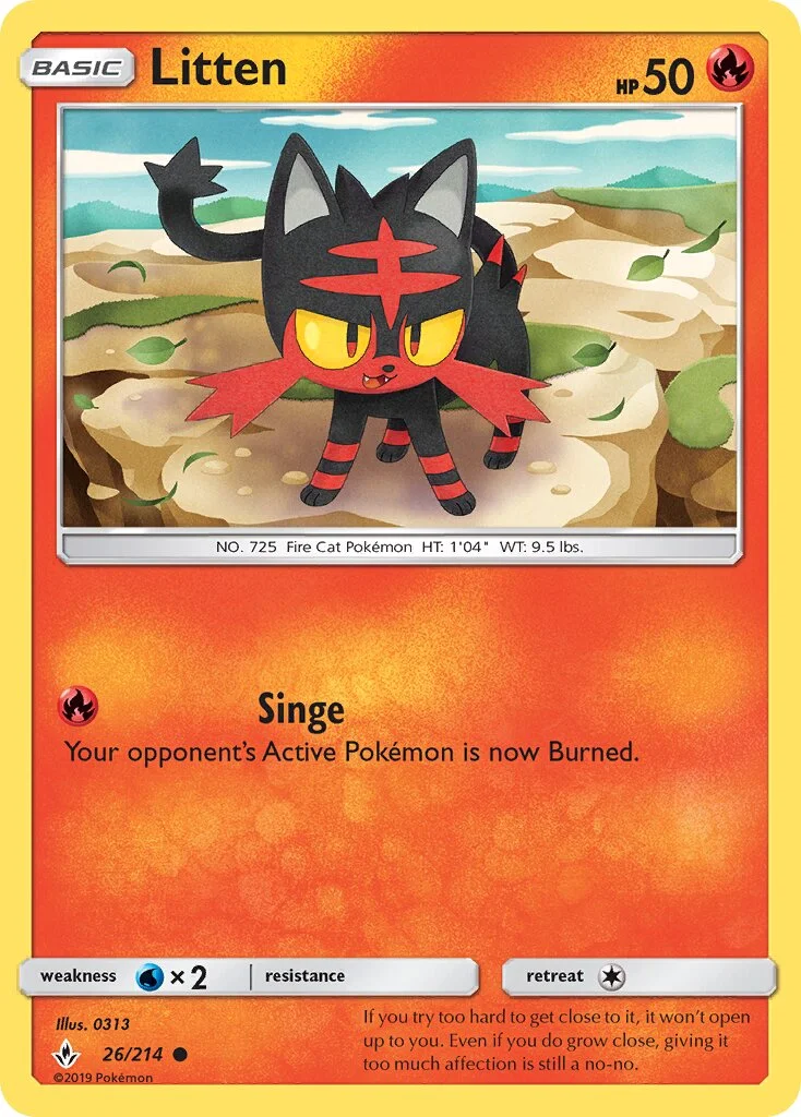 Litten 「UNB 26/214」「EN」