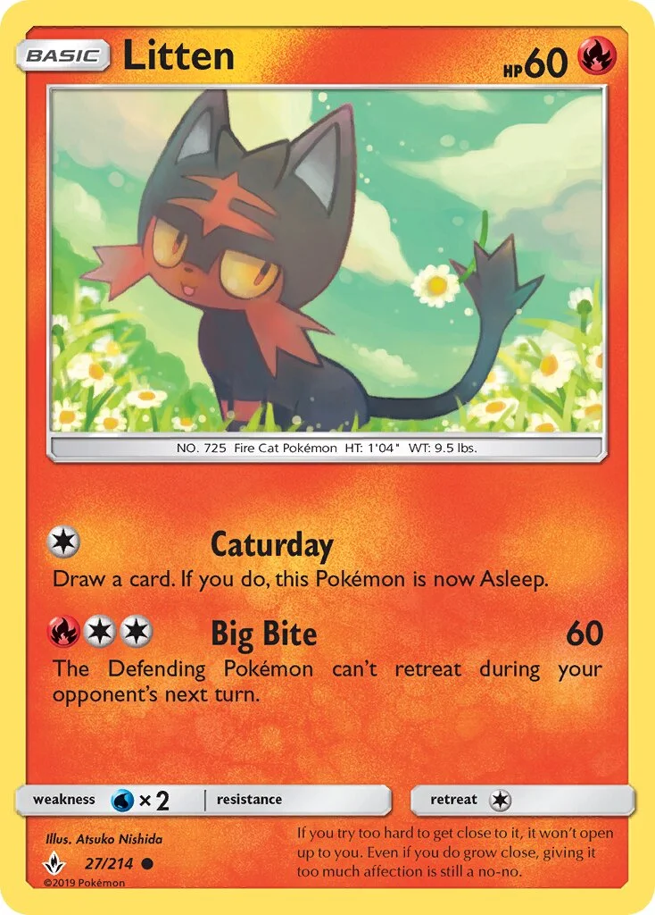 Litten 「UNB 27/214」「EN」