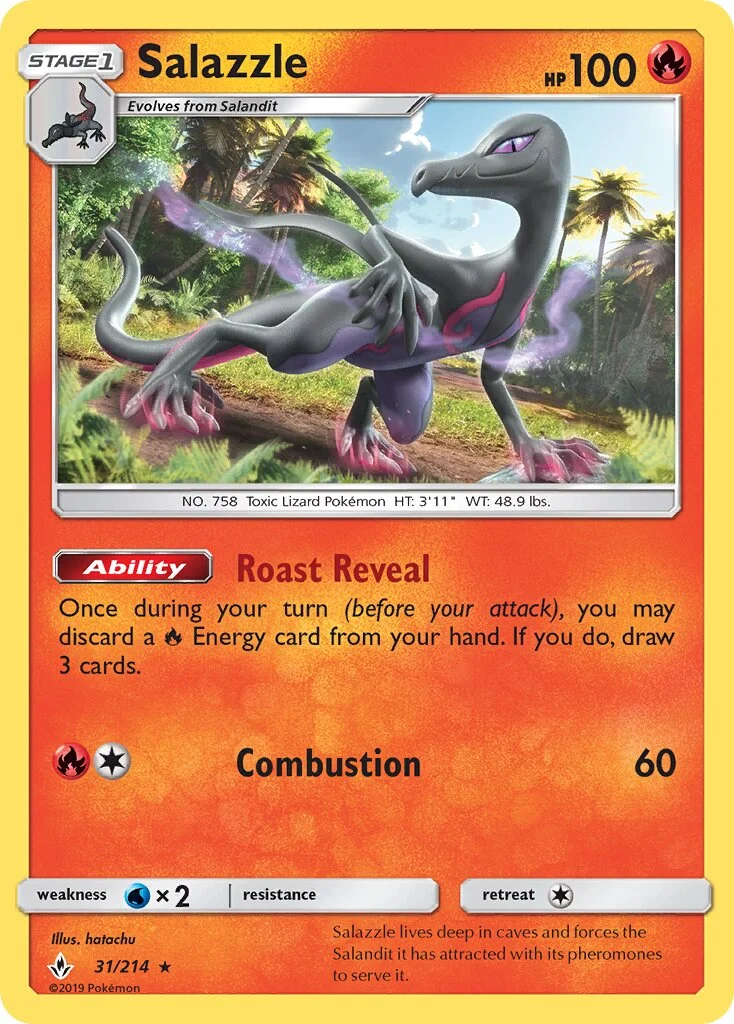 Salazzle 「UNB 31/214」「EN」