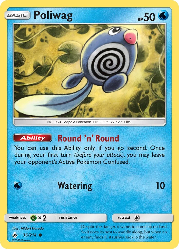 Poliwag 「UNB 36/214」「EN」