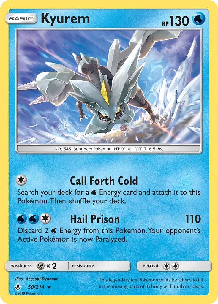 Kyurem 「UNB 50/214」「EN」