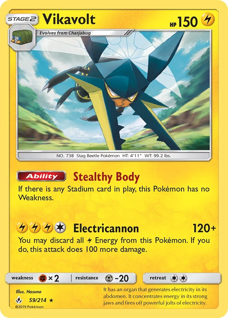 Vikavolt 「UNB 59/214」「EN」
