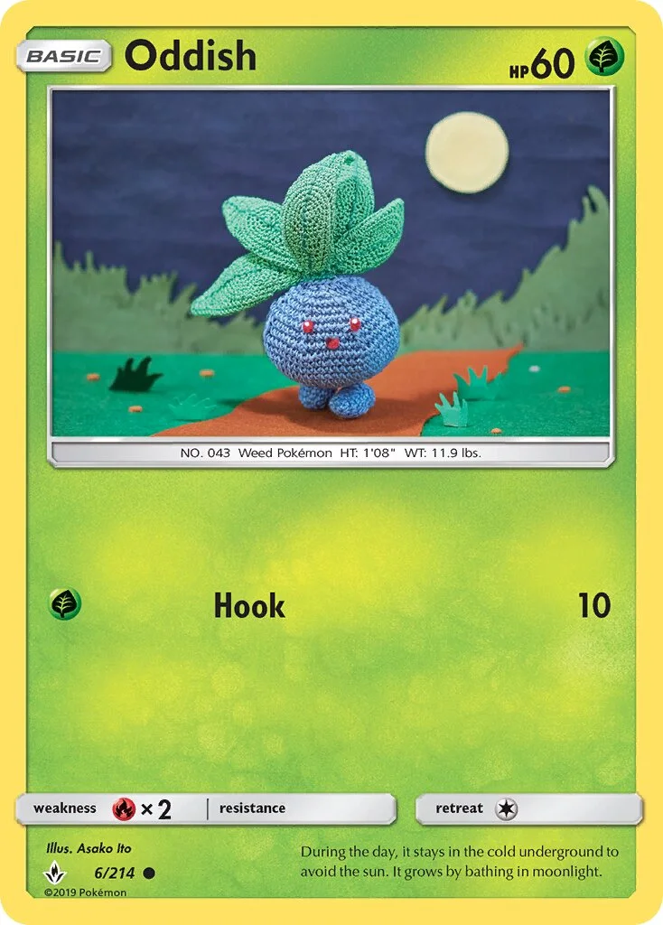 Oddish 「UNB 6/214」「EN」
