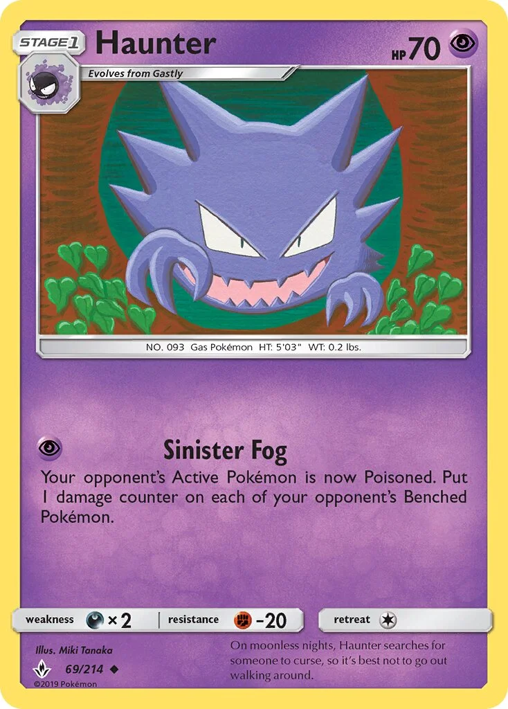 Haunter 「UNB 69/214」「EN」