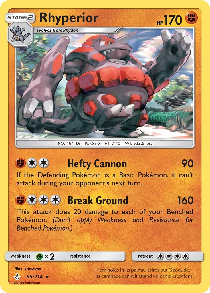 Rhyperior 「UNB 95/214」「EN」
