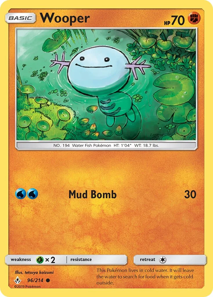 Wooper 「UNB 96/214」「EN」