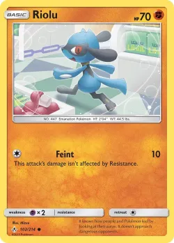 Riolu #102/214 · Pokémon