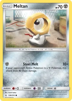 Meltan #128/214 · Pokémon