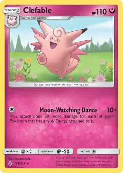 Clefable #133/214 · Pokémon