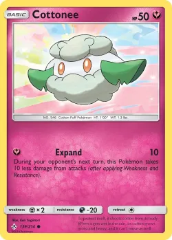 Cottonee #139/214 · Pokémon