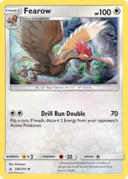 Fearow #146/214 · Pokémon