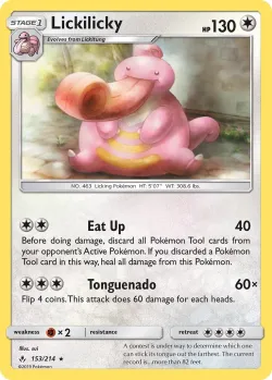 Lickilicky #153/214 · Pokémon