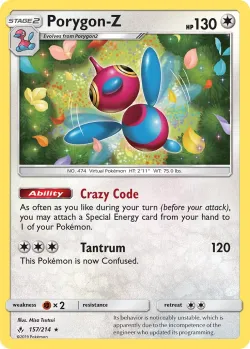 Porygon-Z #157/214 · Pokémon