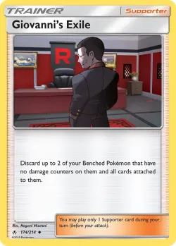 Giovanni's Exile #174/214 · Pokémon