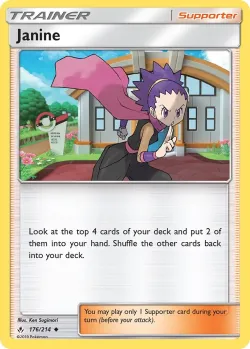 Janine #176/214 · Pokémon