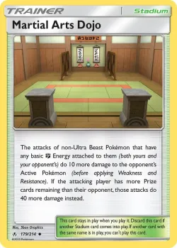 Martial Arts Dojo #179/214 · Pokémon