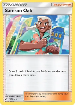 Samson Oak #185/214 · Pokémon