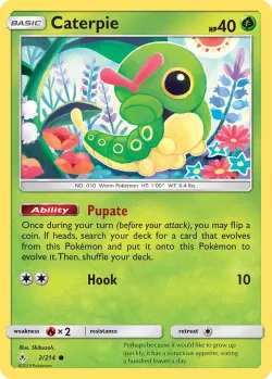 Caterpie #2/214 · Pokémon
