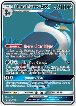 Honchkrow-GX #202/214 · Pokémon