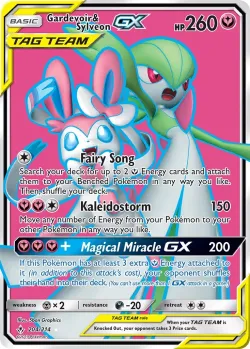 Gardevoir & Sylveon-GX #204/214 · Pokémon