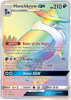 Honchkrow-GX 「UNB 223/214」「EN」