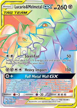 Lucario & Melmetal-GX 「UNB 224/214」「EN」