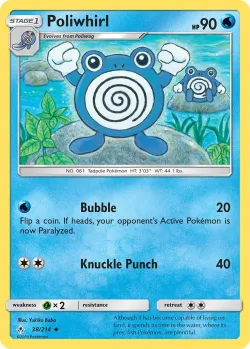 Poliwhirl #38/214 · Pokémon