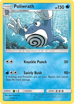 Poliwrath #39/214 · Pokémon