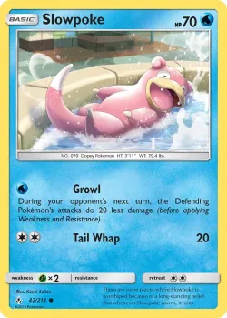 Slowpoke #42/214 · Pokémon