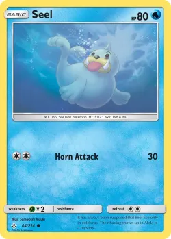 Seel #44/214 · Pokémon