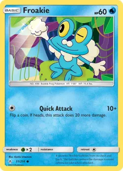 Froakie #51/214 · Pokémon