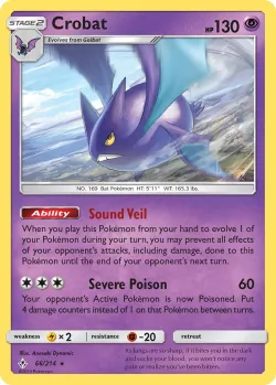 Crobat #66/214 · Pokémon