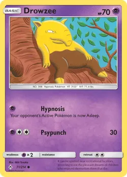 Drowzee #71/214 · Pokémon